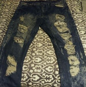 Mens jeans size 38